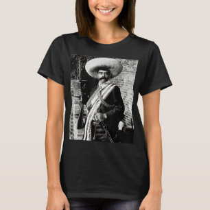 Camiseta Emiliano Zapata México Famoso Cara @ Retrato