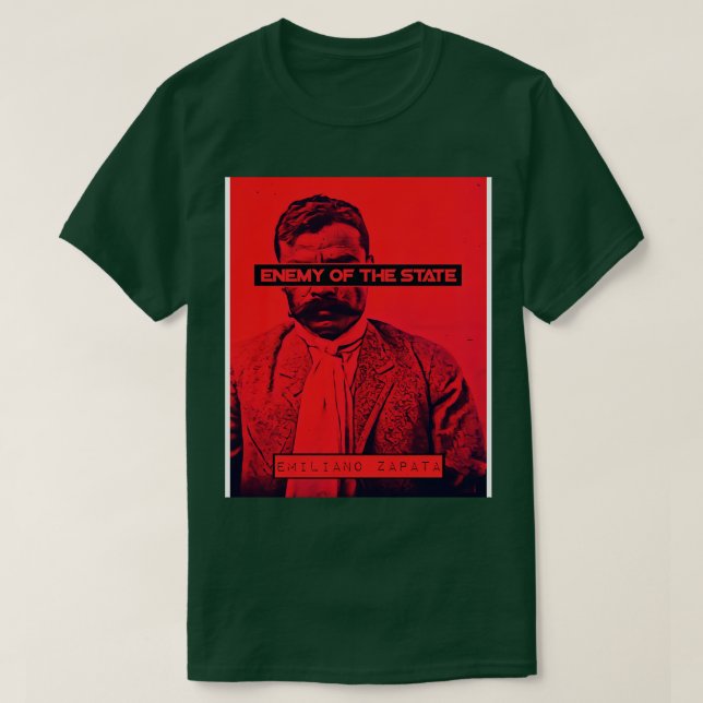 Camiseta Emiliano Zapata R (Diseño del anverso)