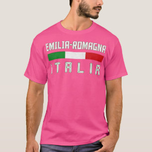 Camiseta EmiliaRomagna Italia Región Italiana Tipografía De