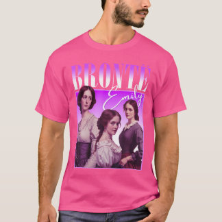 Camiseta Emily Bronte Booleg Hip Hop Literatura de rap