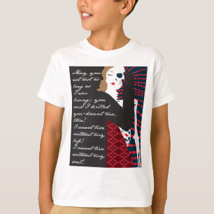 Camiseta Emily Bronte/Wuthering diseño del regalo de la