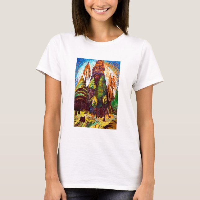 Camiseta Emily Carr British Columbia Landscape 1934 (Anverso)