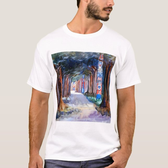 Camiseta Emily Carr Totem Walk en Sitka (Anverso)