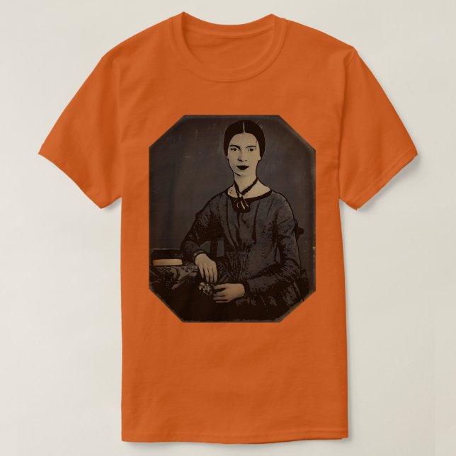 Camiseta Emily Dickinson Robot Rainbow (Diseño del anverso)