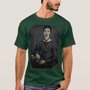 Camiseta Emily Dickinson Robot Rainbow