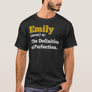 Camiseta Emily Gift Name Personalized Birthday Name Definid