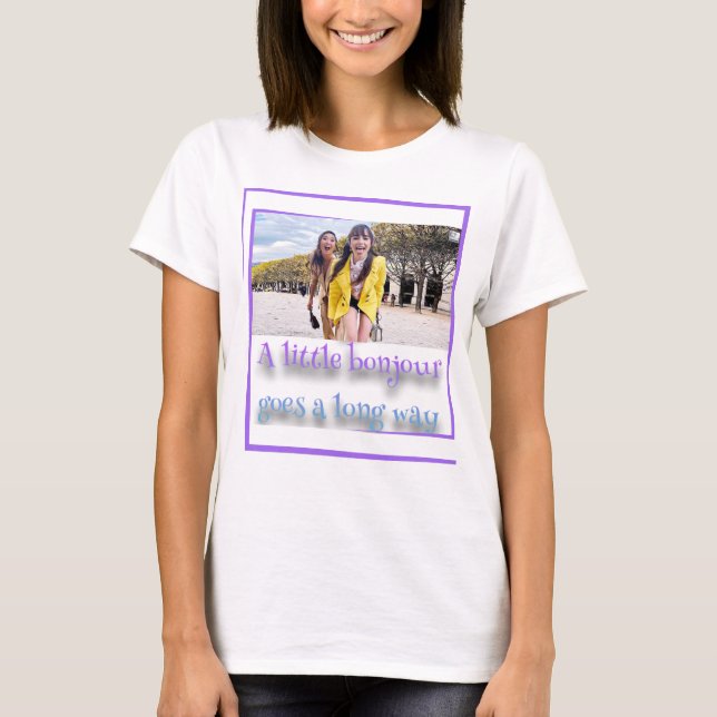 Camiseta emily in paris (Anverso)