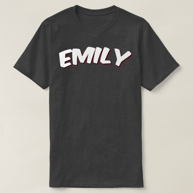 Camiseta Emily Mi Nombre Es Emily 2 (Diseño del anverso)