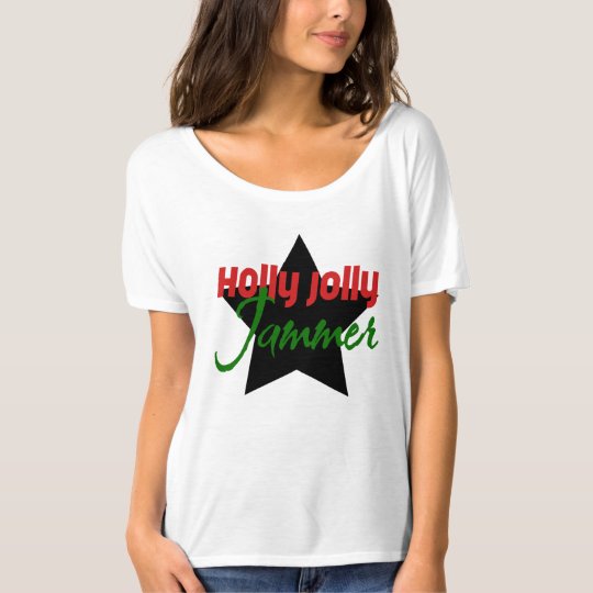 Camiseta Emisión alegre del acebo, navidad patinador de
