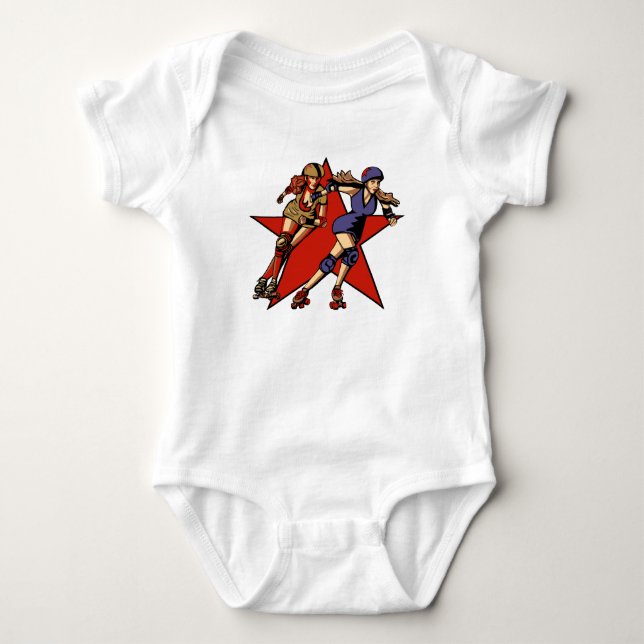 Camiseta Emisiones de Rollergirl (Anverso)