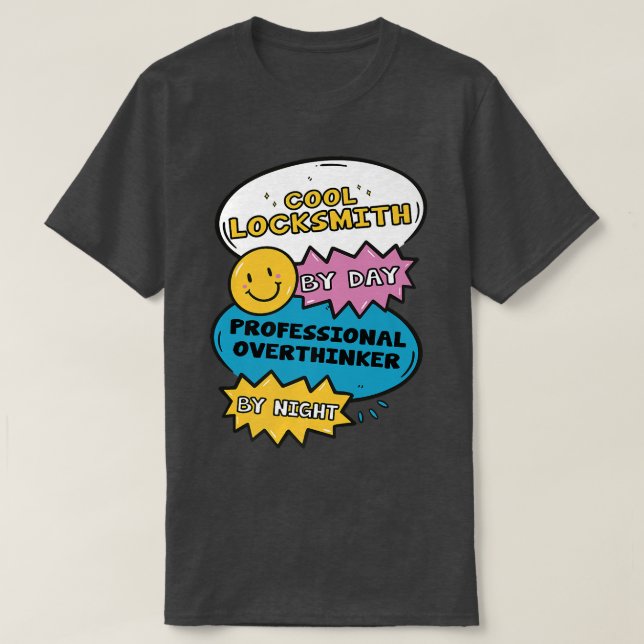 Camiseta Emisor De Guay Por Día Profesional Sobrepensador P (Diseño del anverso)