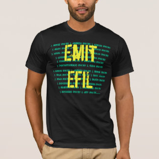 Camiseta Emita EfiL Camiseta-Negro/amarillo/verde