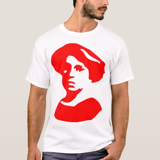 Camiseta Emma Goldman con cita (Anverso)