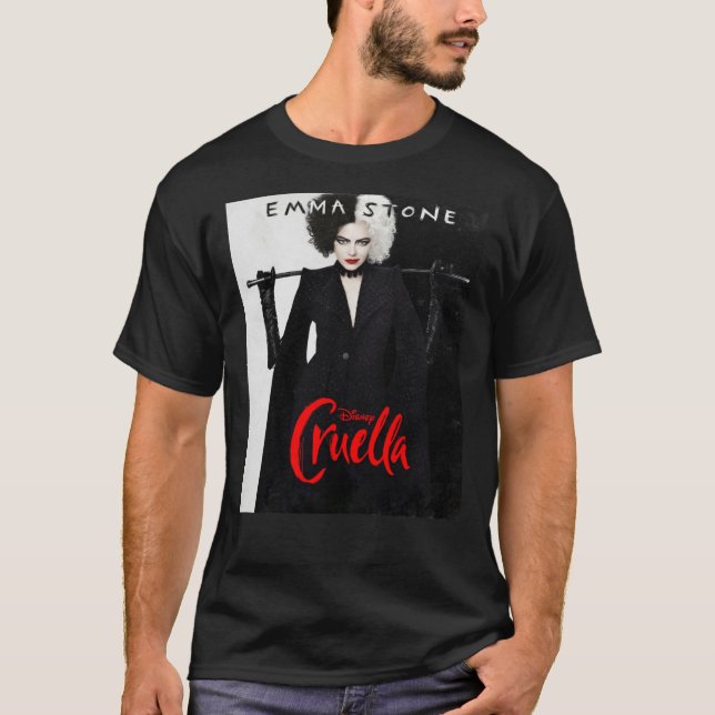 Camiseta Emma stone Cruella nueva película Classic T-Shirt (Anverso)
