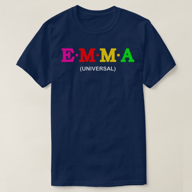 Camiseta Emma Universal 2 (Diseño del anverso)