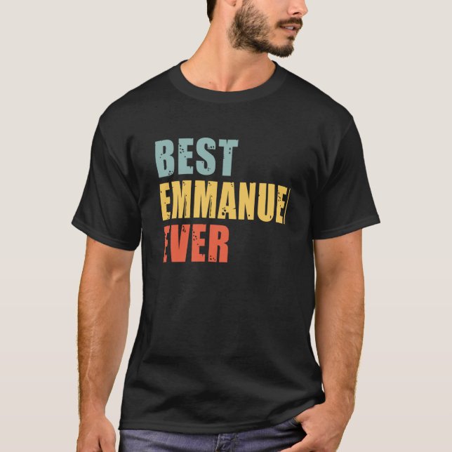 Camiseta Emmanuel Best Ever Emmanuel (Anverso)