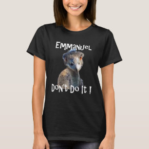 Camiseta Emmanuel Don't Do It Tee gráfico de emu viral grac