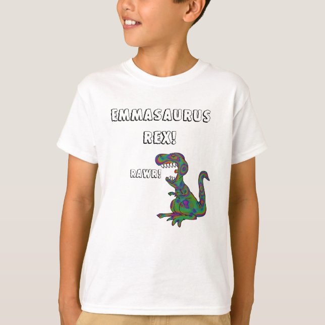 Camiseta Emmasaurus Rex (Anverso)