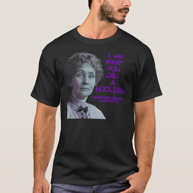 Camiseta Emmeline Pankhurst - Suffragette Classic T-Shirt (Anverso)