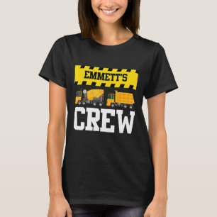 Camiseta Emmett Construcción Equipo Personalizado Dumptruck