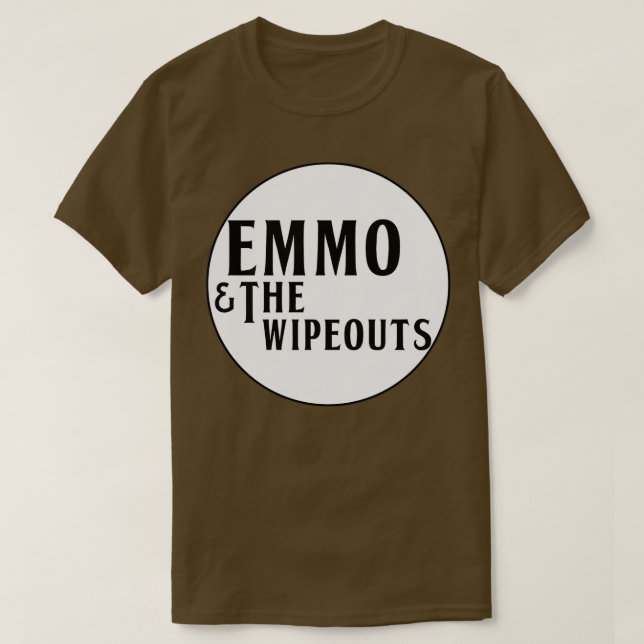 Camiseta Emmo and the Wipeouts  White version  (Diseño del anverso)