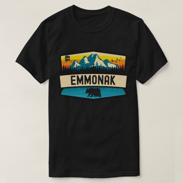 Camiseta Emmonak, Alaska (Diseño del anverso)