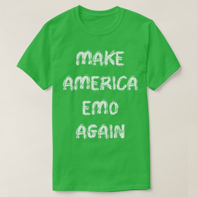 Camiseta Emo De Nuevo Doloroso (Diseño del anverso)