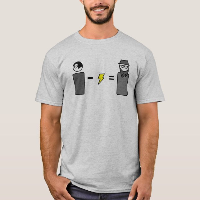 Camiseta Emo-electric=Amish (Anverso)