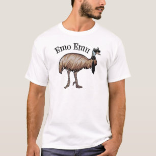 Camiseta Emo Emu Hipster