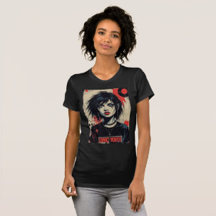Camiseta Emo Grunge Sonic Youth Aesthetic Tee
