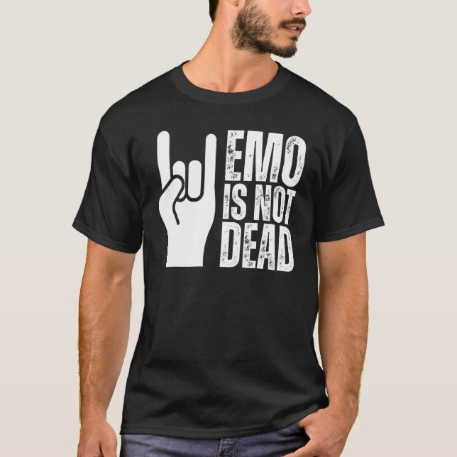 Camiseta EMO IS NOT DEAD It Was Never Just A Phase, It's A  (Anverso)
