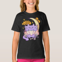 Emo mágico de Gótico de gato de tres puntas