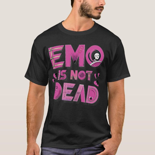 Camiseta Emo Night Is Not Dead boy friends (Anverso)