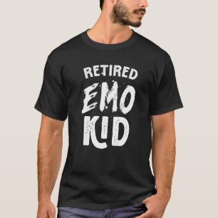 Camiseta Emo Niños Retirados Gótico Emo Hombres Mujeres