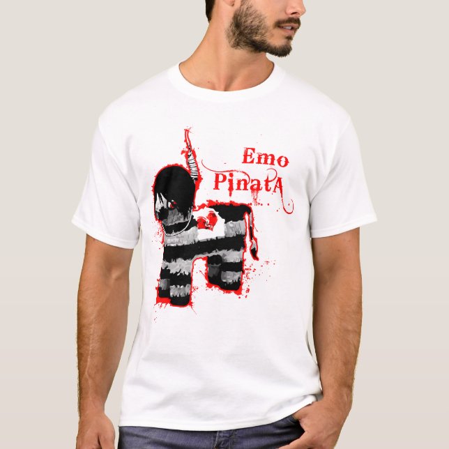 Camiseta emo pinata (Anverso)