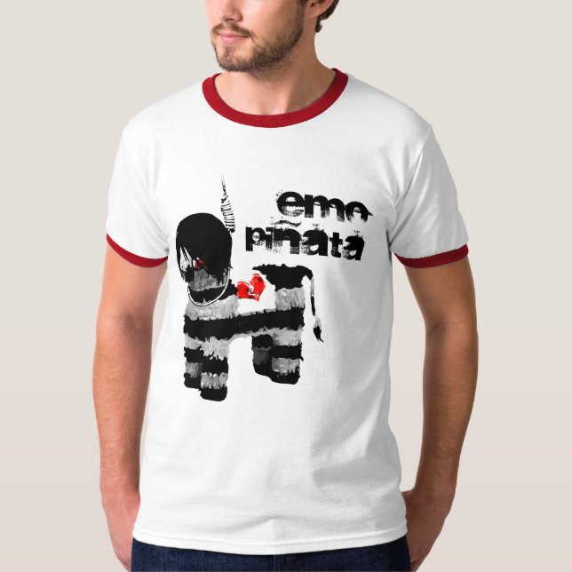 Camiseta emo pinata (Anverso)