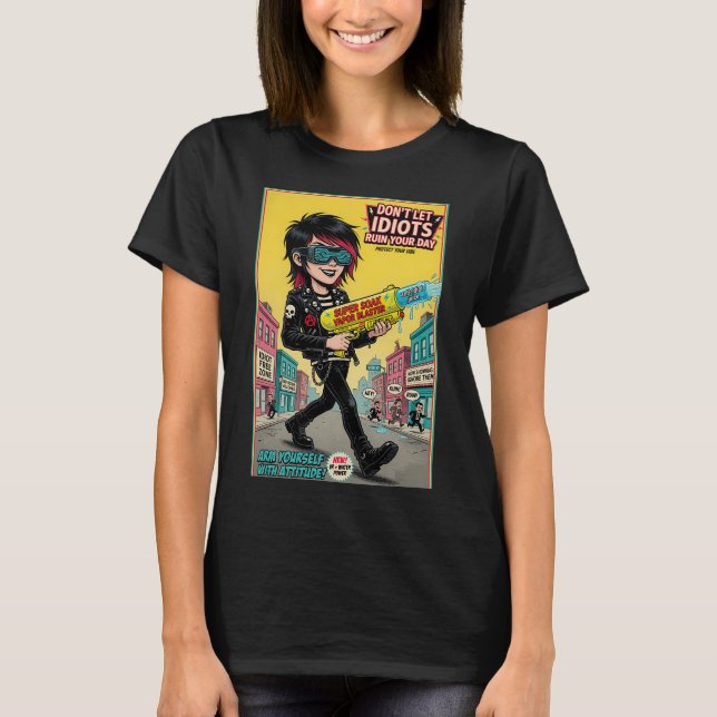 Camiseta Emo Punk Retro (Anverso)