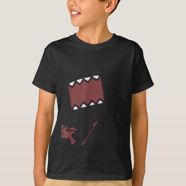 Camiseta Emo Scence Guitar Domo Y2k Japanese  (Anverso)