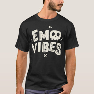 Camiseta Emo Vibes Pastel Gótico Ropa De Punk Emo Con Emo G