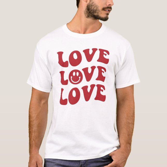 Camiseta Emoción de amor (Anverso)