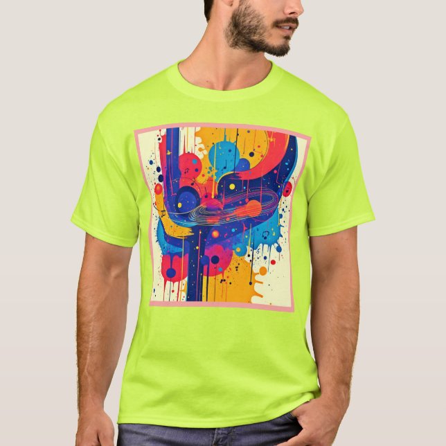 Camiseta Emoción de los pintos musicales (Anverso)