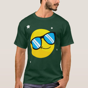 Camiseta Emoción divertida de las gafas de sol de Guay Smil