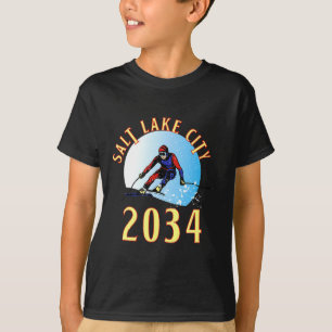 Camiseta Emocionado por 2034 por salt lake city utah 