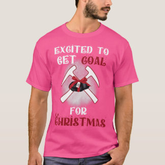 Camiseta Emocionado Por Obtener Carbón Para Navidades Gráfi