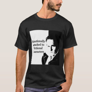 Camiseta Emocionalmente ligado a los caracteres ficticios