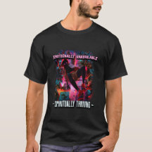 Camiseta Emocionalmente No Disponible