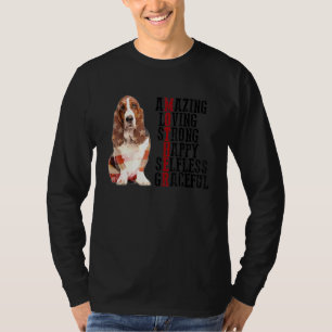 Camiseta Emocionante Hound Amazing Love Strong Happy Selfle