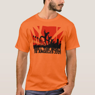Camiseta Emocione el naranja 2009 del ~ de Los Ángeles del