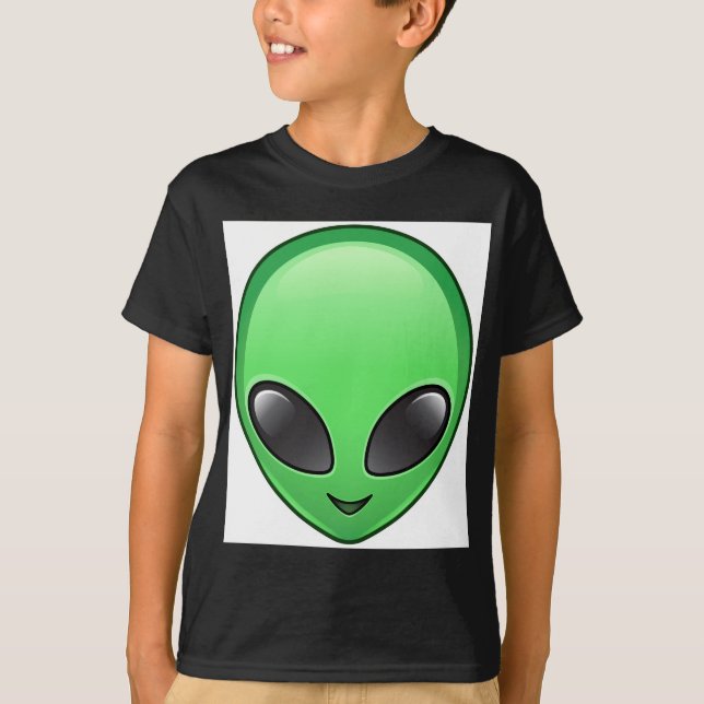 Camiseta emoji alienígena (Anverso)