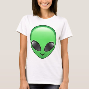 Camiseta emoji alienígena